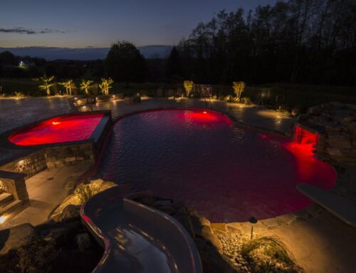 Beyond the Water: How Lighting, Sound, and Fire Features Turn a Pool Into a Backyard Destination
