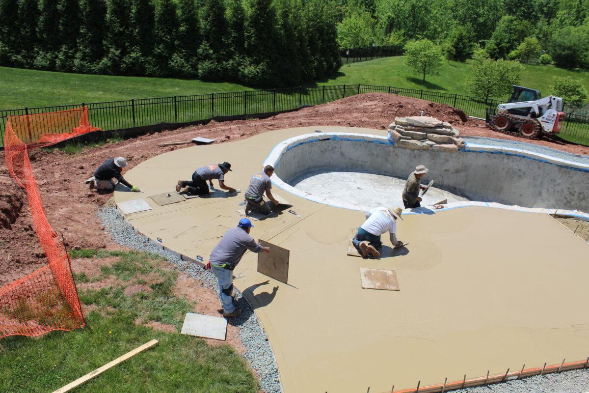 Gunite Pool Construction Gunite Pool Services